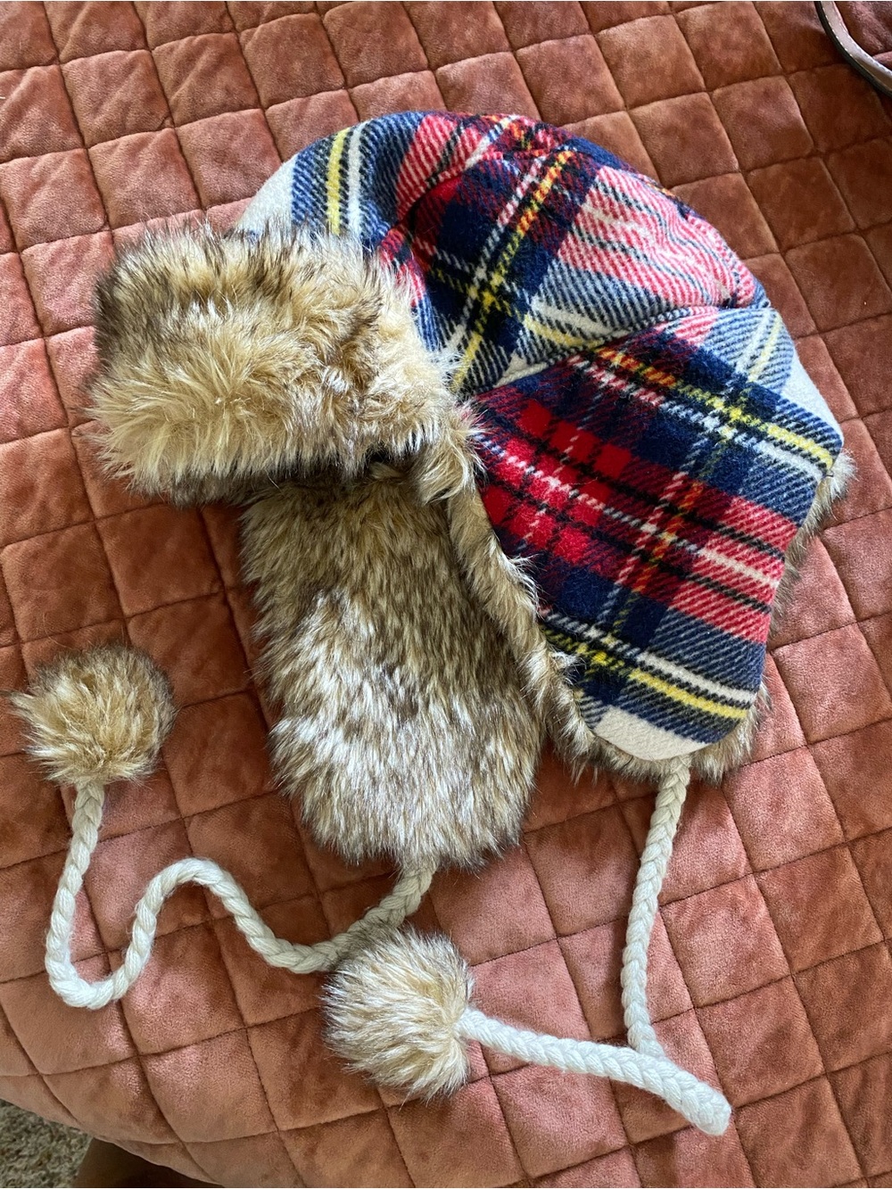 American Eagle trapper hat